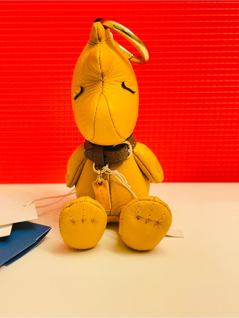 Coach x Peanuts Woodstock Bag Charm/ Keychain - Picture 8 of 11